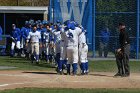 Baseball vs MIT  Wheaton College Baseball vs MIT in the  NEWMAC Championship game. - (Photo by Keith Nordstrom) : Wheaton, baseball, NEWMAC